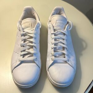 Men’s Adidas All White Sneaker, Size 11